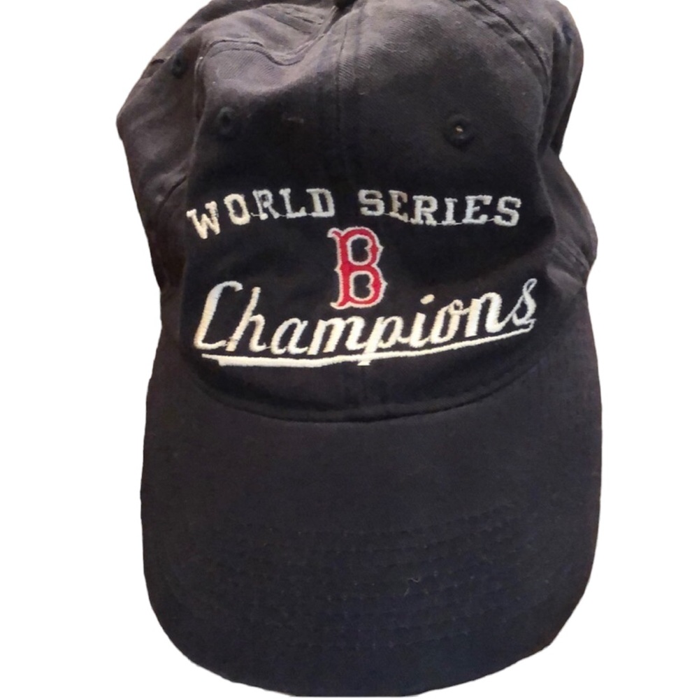 MLB Boston RedSox World Series champions adjustable Navy baseball cap